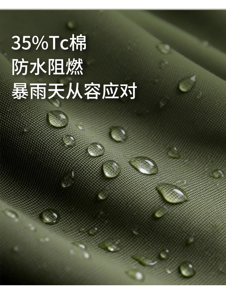 Automatic Inflatable Camping Tent Waterproof Flame Retardant Cotton Sleep Pod For Outdoor Hiking Picnic Party