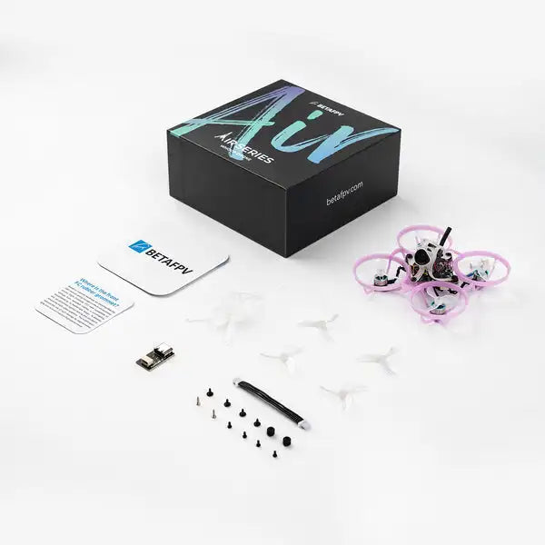BETAFPV Air65 II Brushless Whoop Drone | 65mm 1S FPV Racing Quadcopter | Ultralight Micro Whoop for Indoor/Outdoor Racing