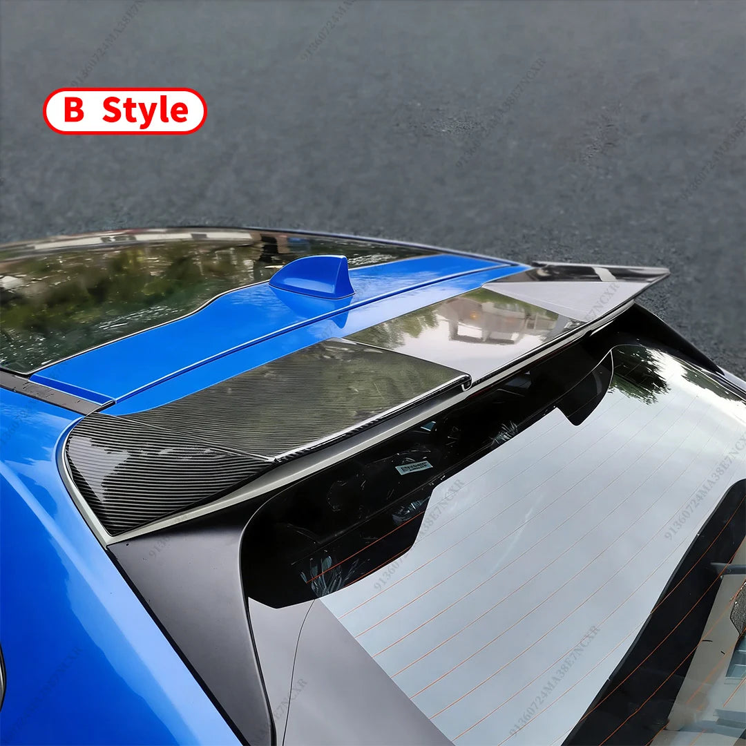 Rear Roof Spoiler For Honda HRV VEZEL XRV 2021-2025 Wing Tuning Accessories Boot Lip Trunk Mid Tail Air Deflector