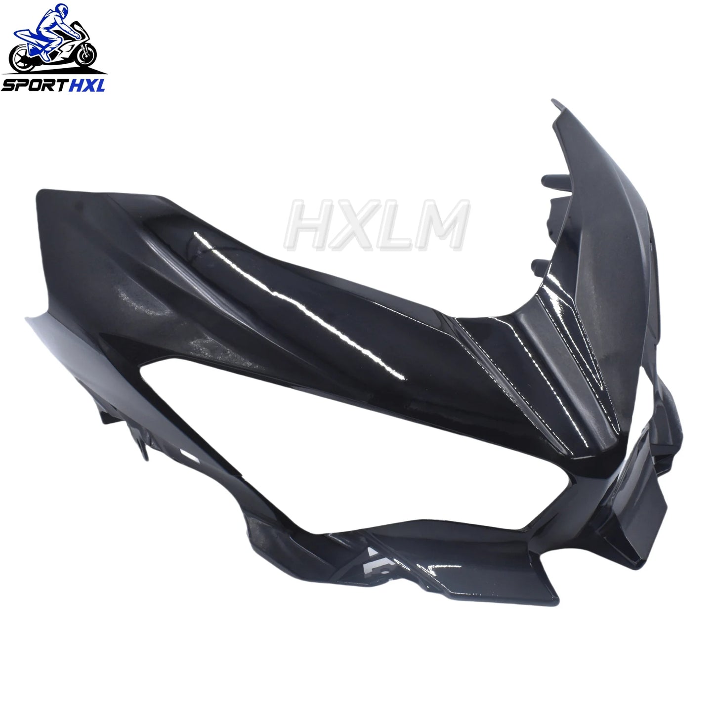 Front Head Upper Nose Fairing Headlight Deflector Plate Shroud Cover Cowling For Ninja400 NINJA250 2018 2019 2020 2021 2022 2023