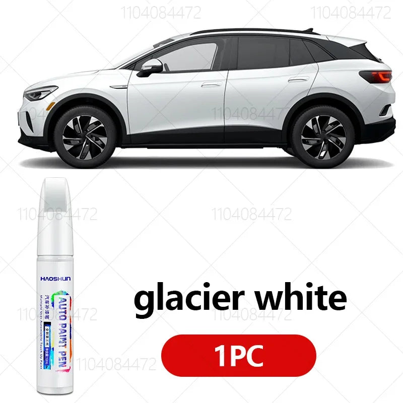 For Volkswagen ID.4 2020-2025 BDA  Paint Repair Brush Touch Up Scratch Remover DIY Auto Accessories Black White Gray Blue silver