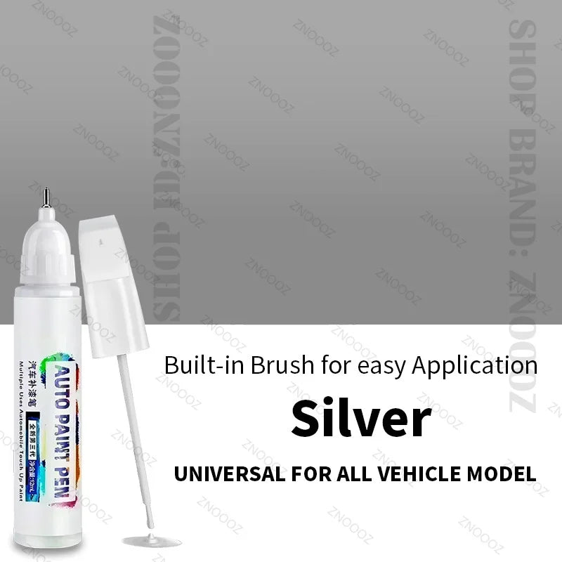 For PEUGEOT 5008 Touch Up Paint Wheel Repair Kit Quick And Easy Wheel Scratch Repair Rim Paint For Car Wheel Repair Silver Black