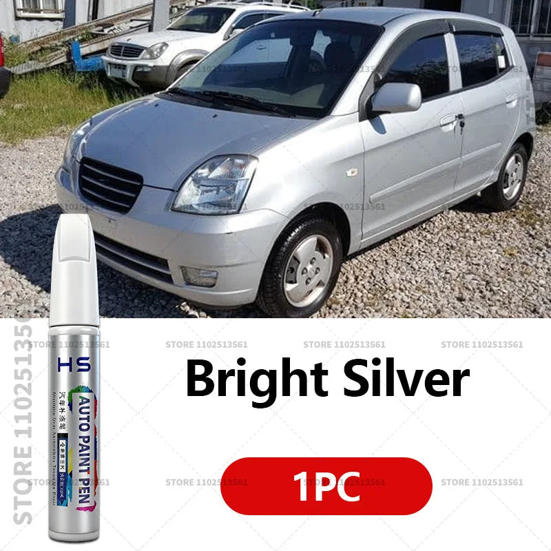 Car Paint Repair Pen For KIA Morning Paint Scratch Repair Accessories Yellow Clear White Alice Blue Green Midnight Black Silver