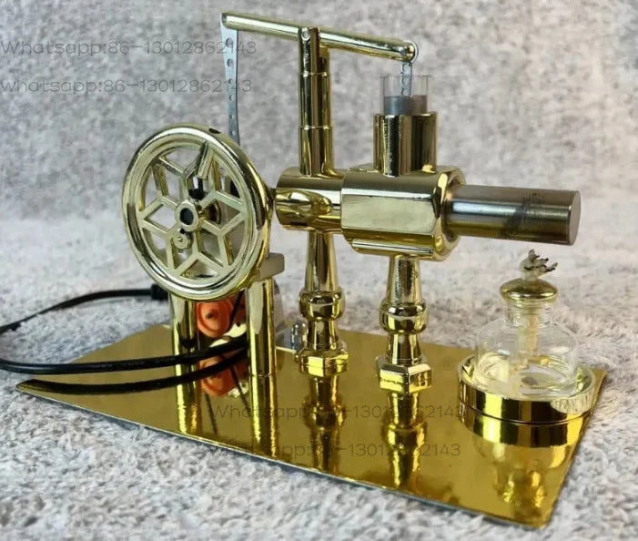 1PCS   NEW   Single Cylinder Stirling Engine Model Power Generation Device External Combustion Engine Model Toy
