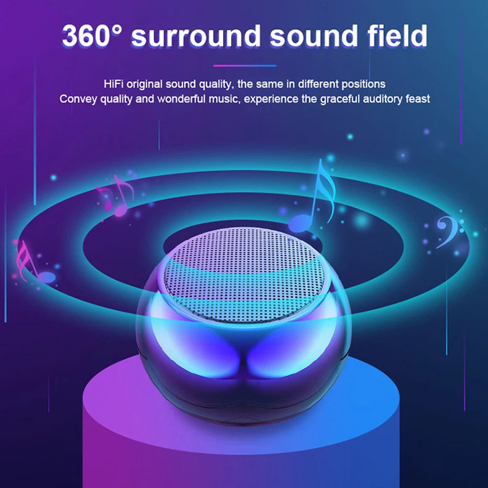 Flash Kablosuz Bluetooth Hoparlör – Taşınabilir Mini Metal Subwoofer, Outdoor Kullanım