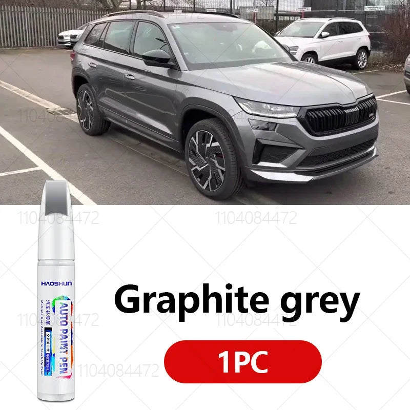For Skoda Kodiaq 2016-2025 NS Paint Repair Pen Touch Up Scratch Remover DIY Auto Accessories Black White  Red Orange Silver Blue