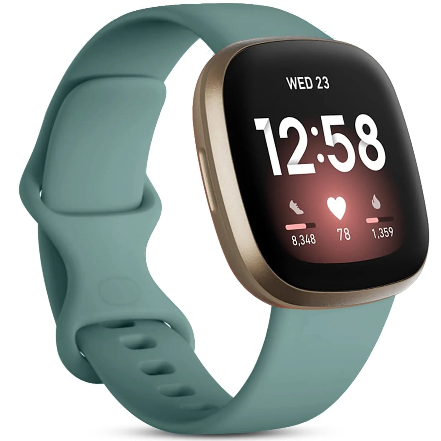 Strap for Fitbit Versa 4 3 Sense 2 band Smartwatch Accessories replacment wristband Sport silicone Bracelet Fitbit Versa 4 Strap