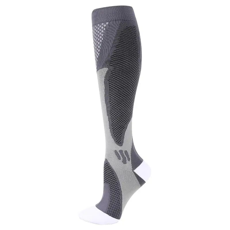 12 Colors Compression Socks For Football Anti Fatigue Pain Relief Men Women 20-30 Mmhg Running Socks Fit For Sport Socks
