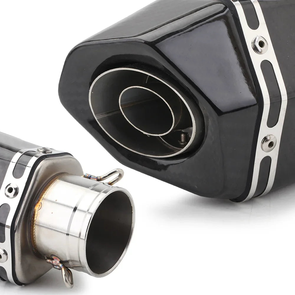 Factory Hot Selling CH-Universal Motorcycle Exhaust  New Condition For Cbr400 Z400 Gsx250 R6 MT15 R3 R25
