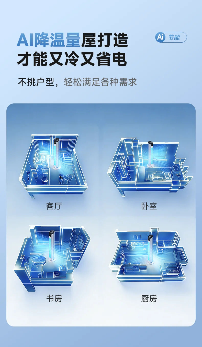 2026 New Portable Evaporative Air Cooler Household Water Cooling Fan Mini Mobile Air Conditioner Fan For Bedroom Dormitory