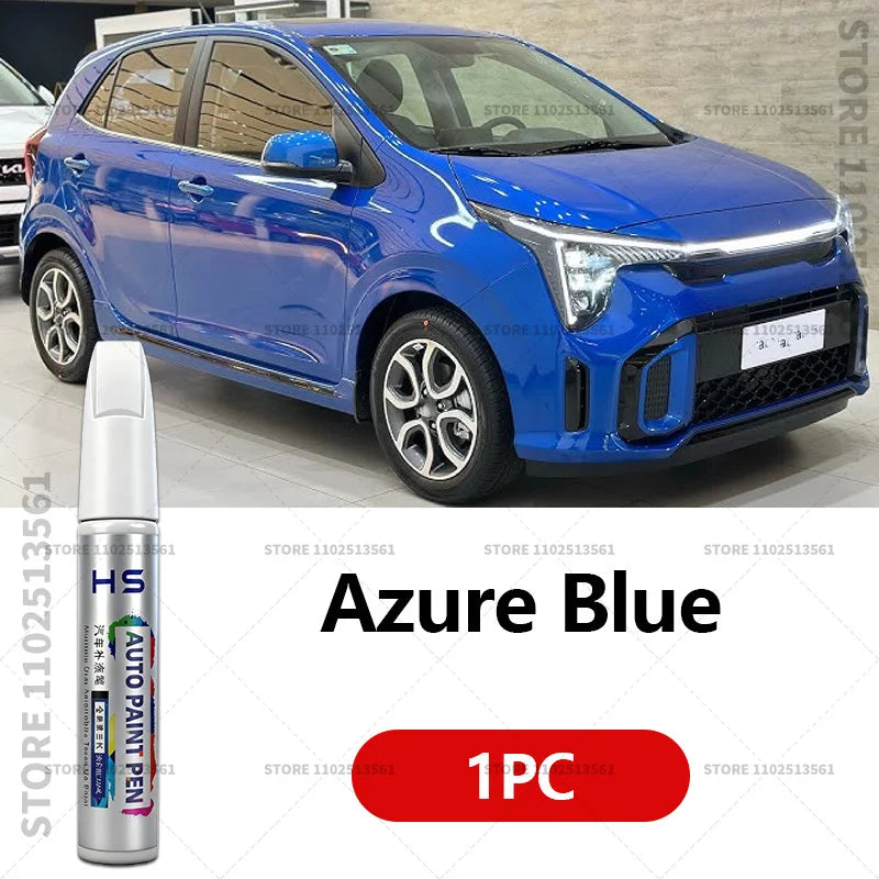 Car Paint Repair Pen For KIA Morning Paint Scratch Repair Accessories Yellow Clear White Alice Blue Green Midnight Black Silver