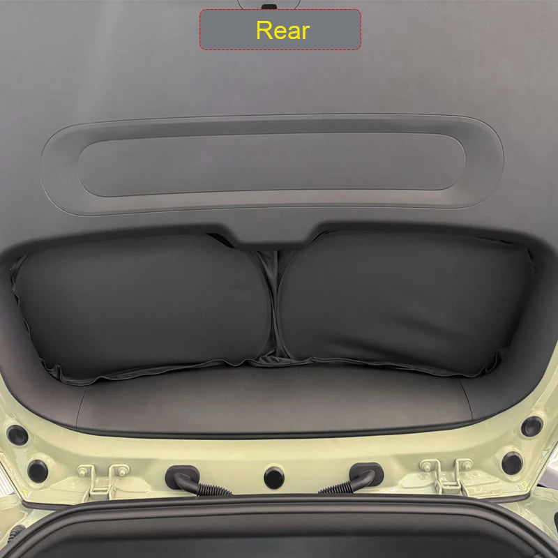 Car Black Windows Privacy Sunshade For SMART #5 2025-Present Anti-UV Heat Insulation Protect Cover Interior Auto Accessories