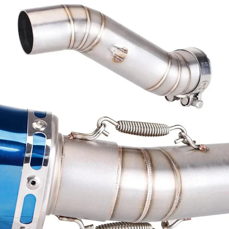For Honda CB400 CBR400 CB500F CB500X CBR500 CBR500R 2016 - 2022 Motorcycle Exhaust Escape Moto mid Link Pipe 51mm Muffler