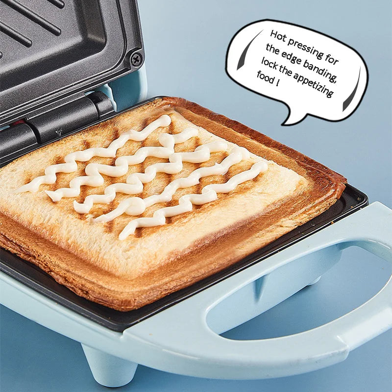 Multifunktions-Sandwichmaker - Schnell aufheizbarer Toaster, elektrische Kochplatte, Fleischbräter und Omelett-Gerät