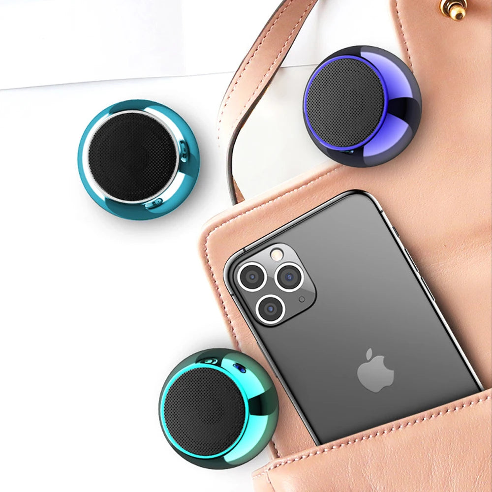 Flash Wireless Bluetooth Lautsprecher – Tragbarer Mini-Metall-Subwoofer für den Außenbereich