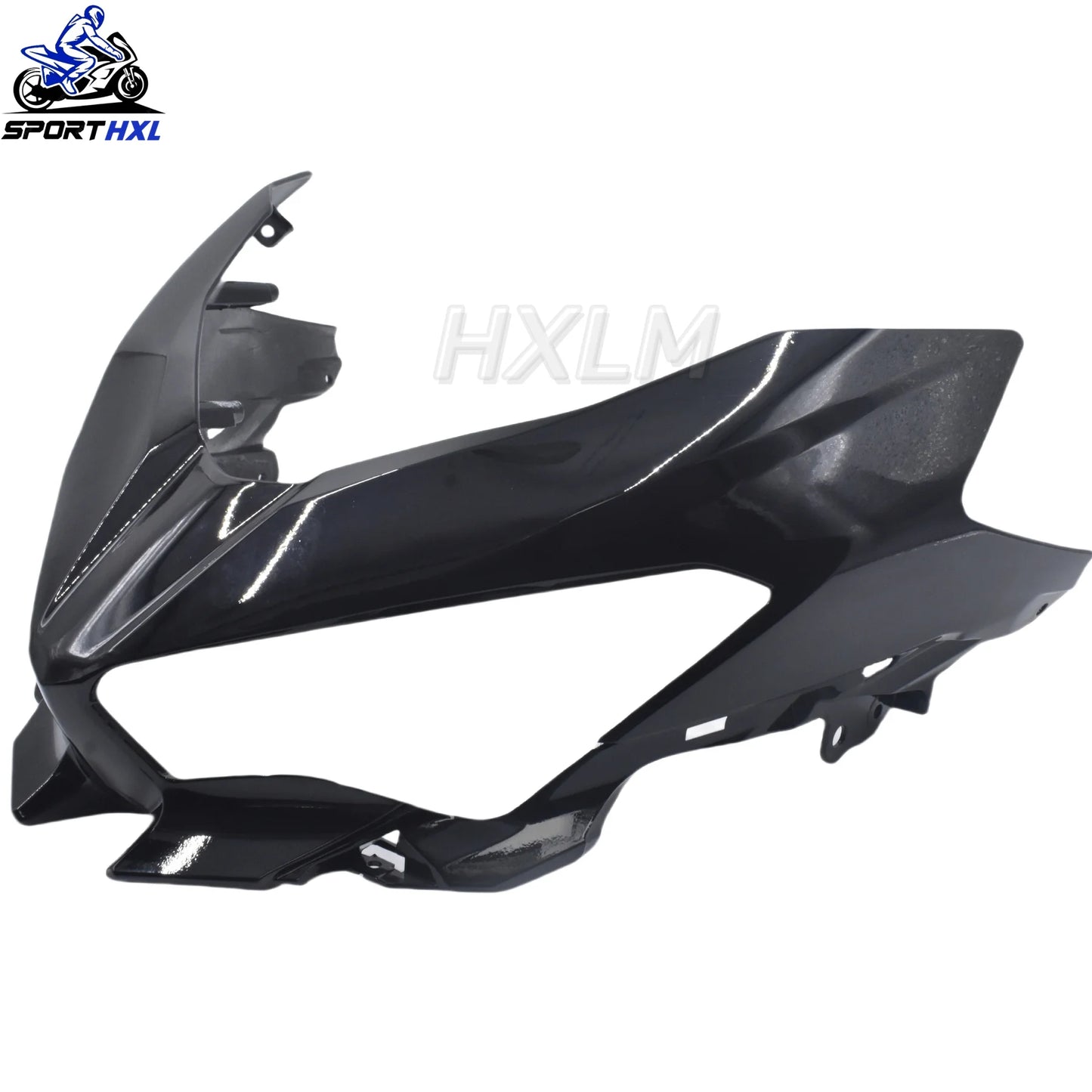 Front Head Upper Nose Fairing Headlight Deflector Plate Shroud Cover Cowling For Ninja400 NINJA250 2018 2019 2020 2021 2022 2023