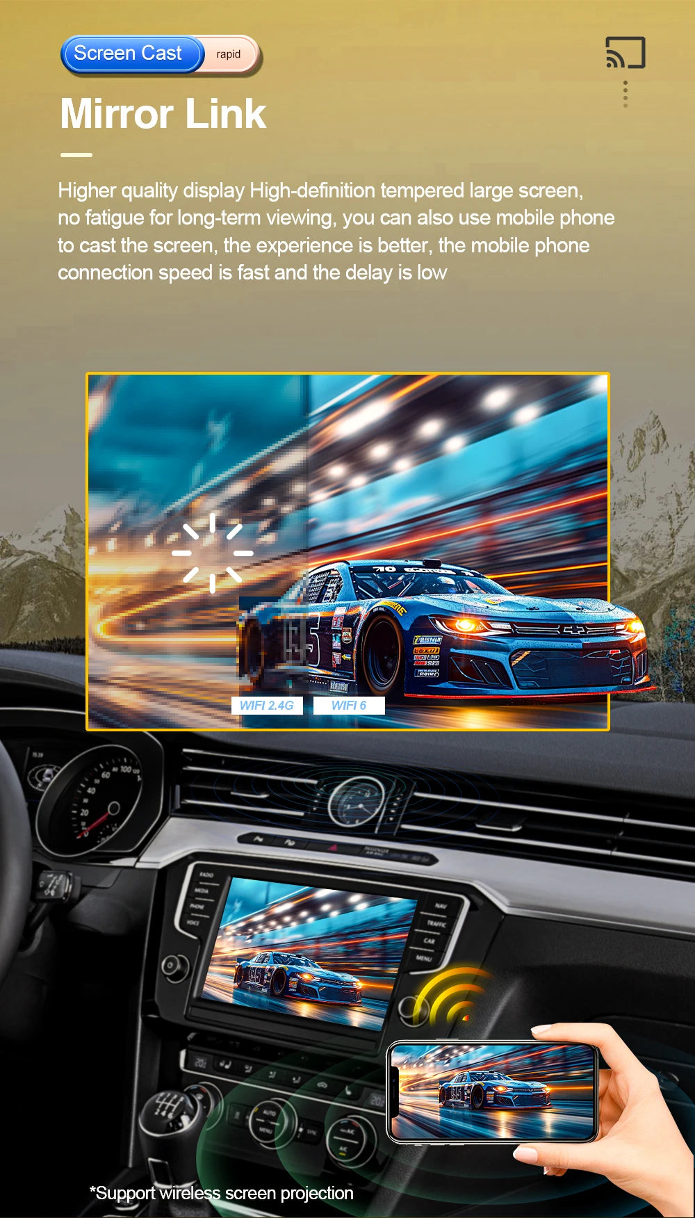 Car Multimedia Radio Player For Citroen Berlingo B9 Peugeot Partner 2008 - 2019 Carplay Auto Navigation GPS Stereo Android 16 BT