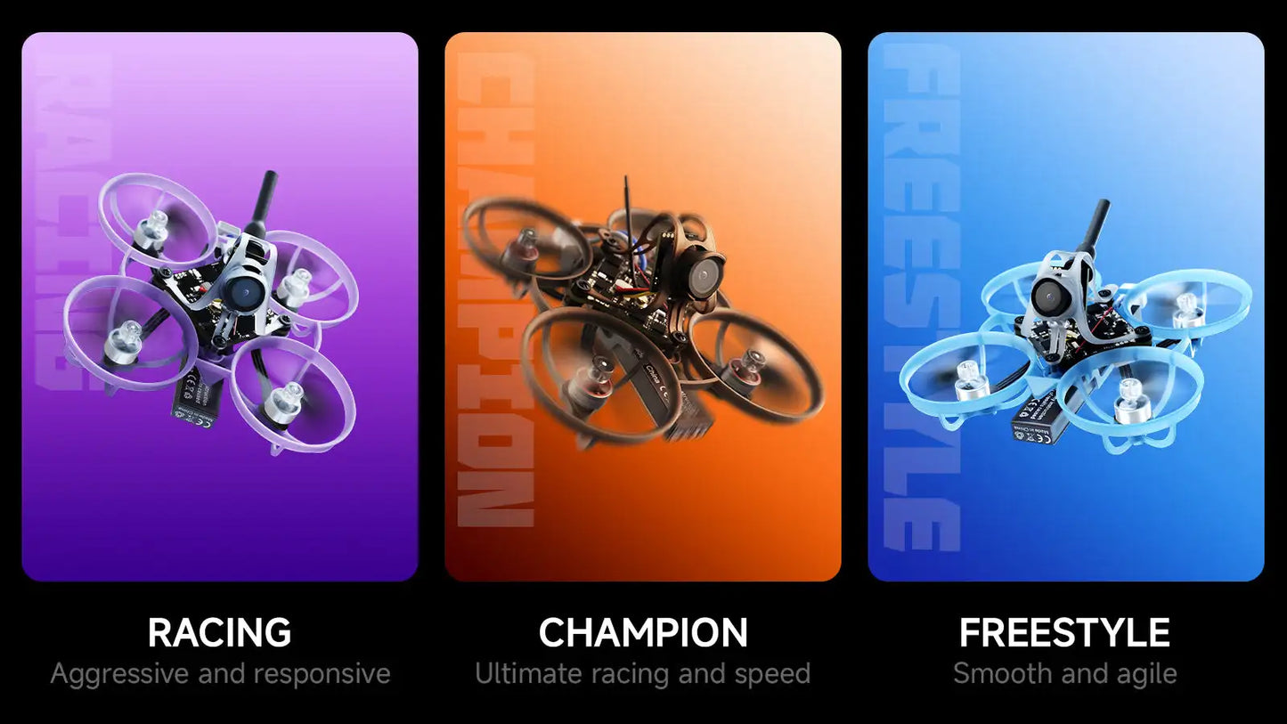 BETAFPV Air65 II Brushless Whoop Drone | 65mm 1S FPV Racing Quadcopter | Ultralight Micro Whoop for Indoor/Outdoor Racing