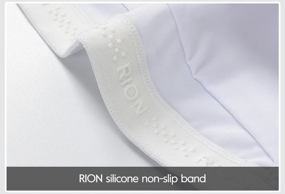 RION Cycling Jersey Men's Bicycle Shirts Half Zipper Long Sleeves Road Bike Clothing Sun Protection UPF 50+ Slim Fit 15℃- 24℃