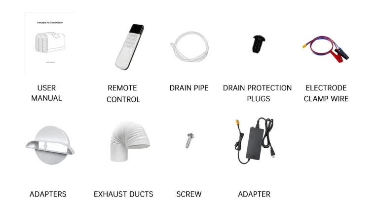 Most Popular 5200Btu Durable Outdoor Camping Caravan Portable Aircon Car Tent Mobile Mini Portable Air Conditioner