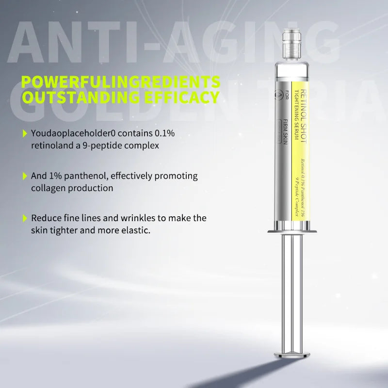 Retinol & Panthenol %1 Göz Kremi ve Serum Seti – C Vitamini, Nemlendirici, Sıkılaştırıcı, Halka ve İnce Çizgi Bakımı