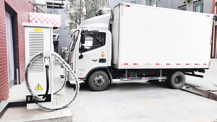 DC 60KW-200kW Fast EV Charger with External Solar Storage Integration, Maximizing Renewable Energy for Highways