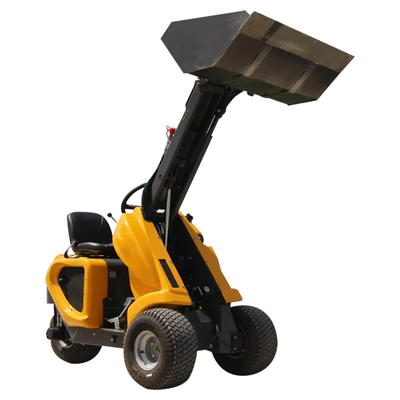 Factory price customization three wheeled small sliding loader wheel sliding loader construction site