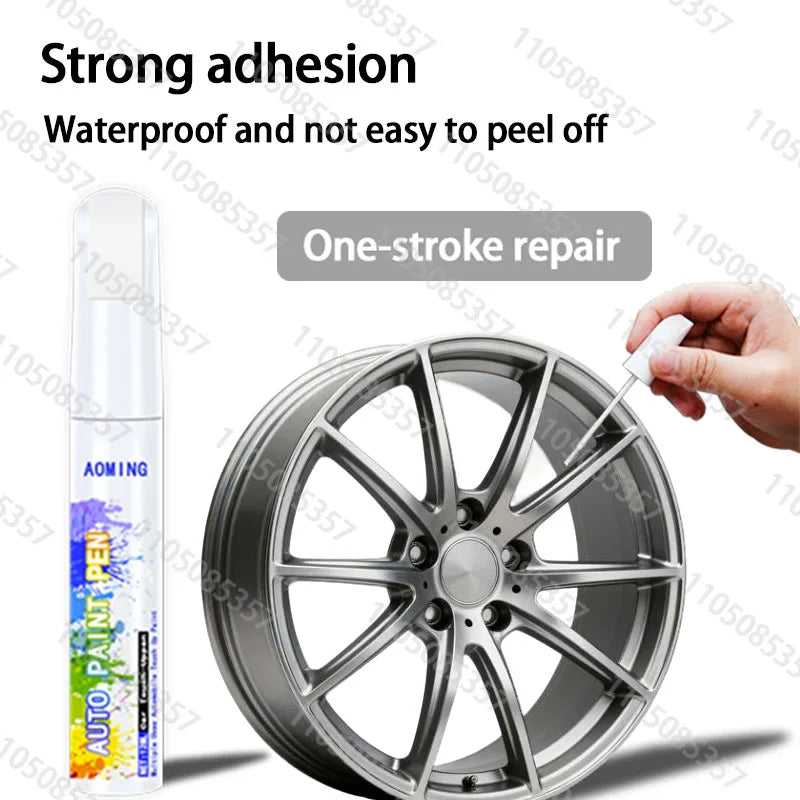 For JAC car wheel scratches repair pen Matte black dark gun gray silver black multiple colors Paint Repair Pen