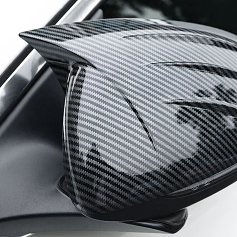 For Mercedes Benz E Class W214 S214 2024-2025 ABS Carbon Fiber Car Rearview Mirror Cover Reverse Mirror Housing Car Accessories