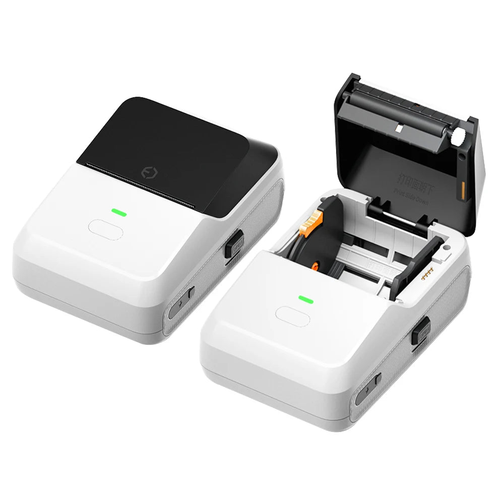 YINSITOM 20-50mm Mini Tragbarer Thermodrucker - Bluetooth, Barcode, Multifunktions-Etikettendrucker, Android/iOS Kompatibel