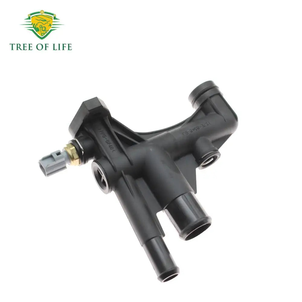 For Ford Mondeo MK3 2.5 2004 2005 2006 2007 Engine Thermostat Housing Coolant Water Outlet 1S7E-8548-BG 1S7E8548BJ 1S7E8548BF