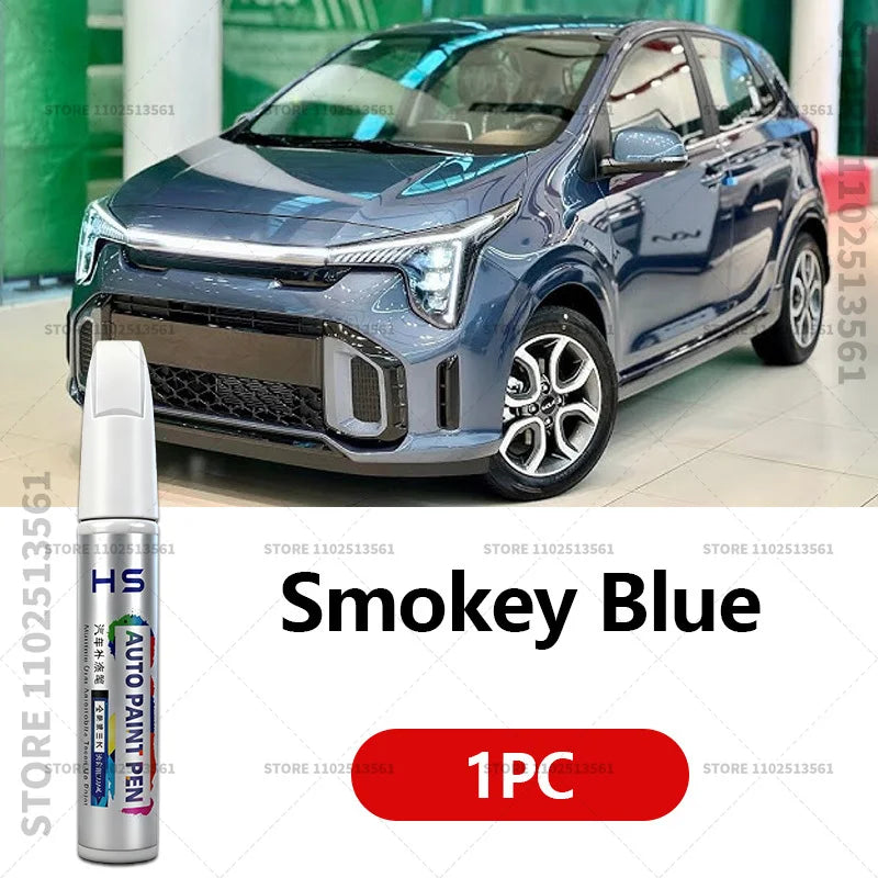 Car Paint Repair Pen For KIA Morning Paint Scratch Repair Accessories Yellow Clear White Alice Blue Green Midnight Black Silver