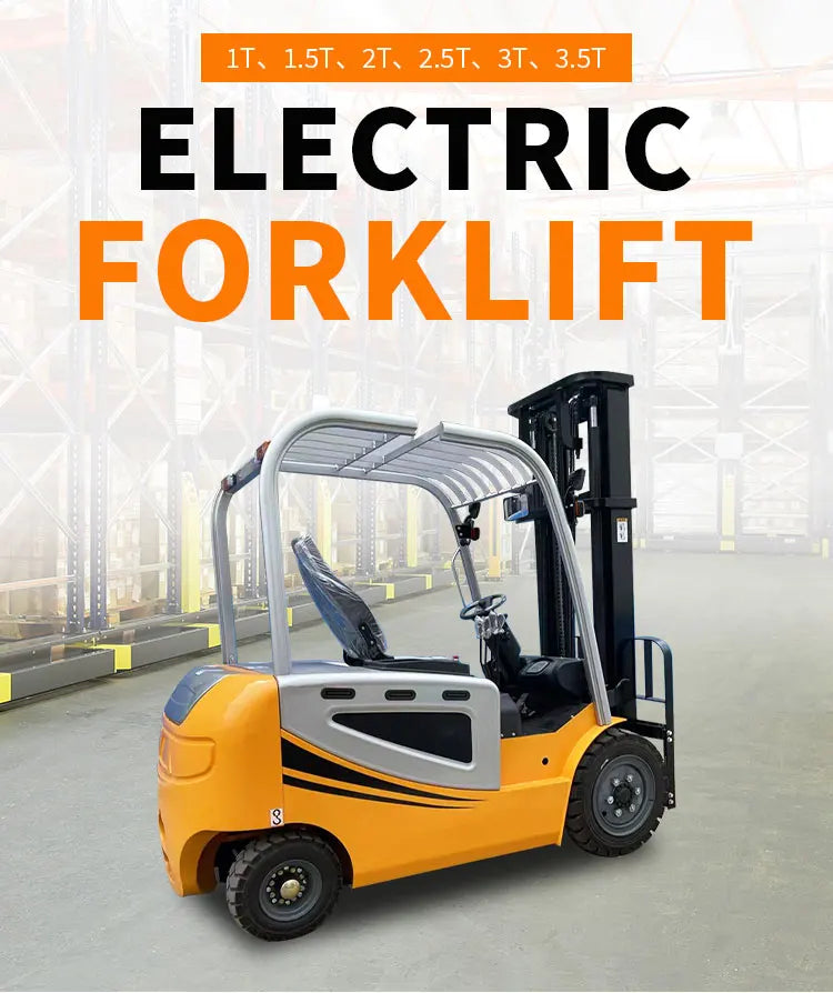 Nicosail 1.5 Ton Small Electric Forklift 3m Lift 2200kg Weight for Narrow Aisle Operation