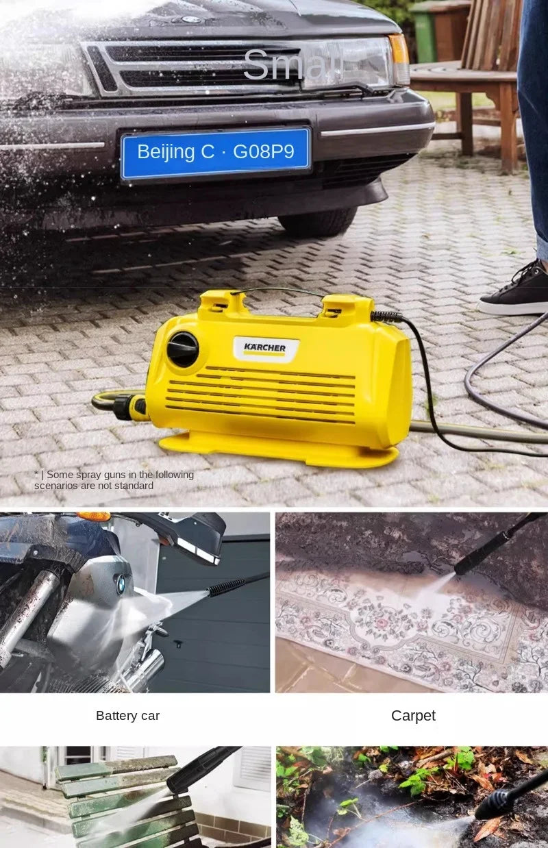 Car washing machine 220V high-pressure household water gun new portable car brushing artifact cleaning high-power pump