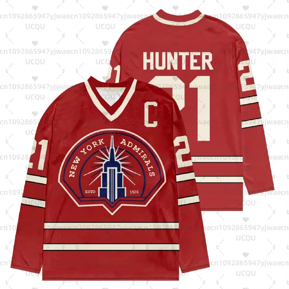 New Heated Rivalry Hockey Jersey Long Sleeves Tee Men's Women's Rozanov HOLLANDER T-shirt Unisex Tops Pullovers t-shirt