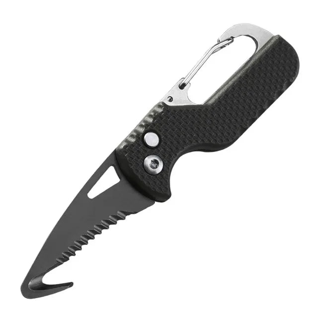 Klappbares Taschenmesser Schlüsselanhänger – Outdoor-Camping, Paketöffner, Überlebenswerkzeug