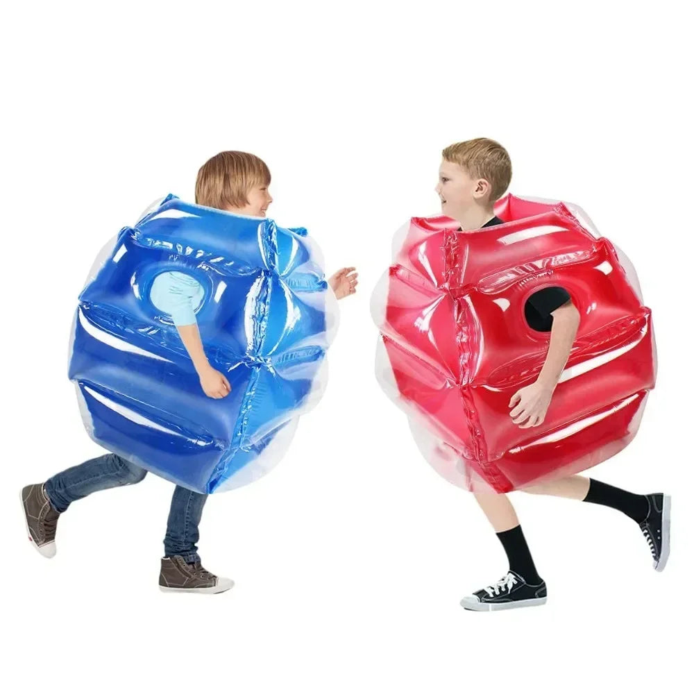 Inflatable Sumo Ball Wearable Human Hamster Ball Inflatable Body Bubble Ball for Adults Kids Outdoor Team Sports Bumper Fun
