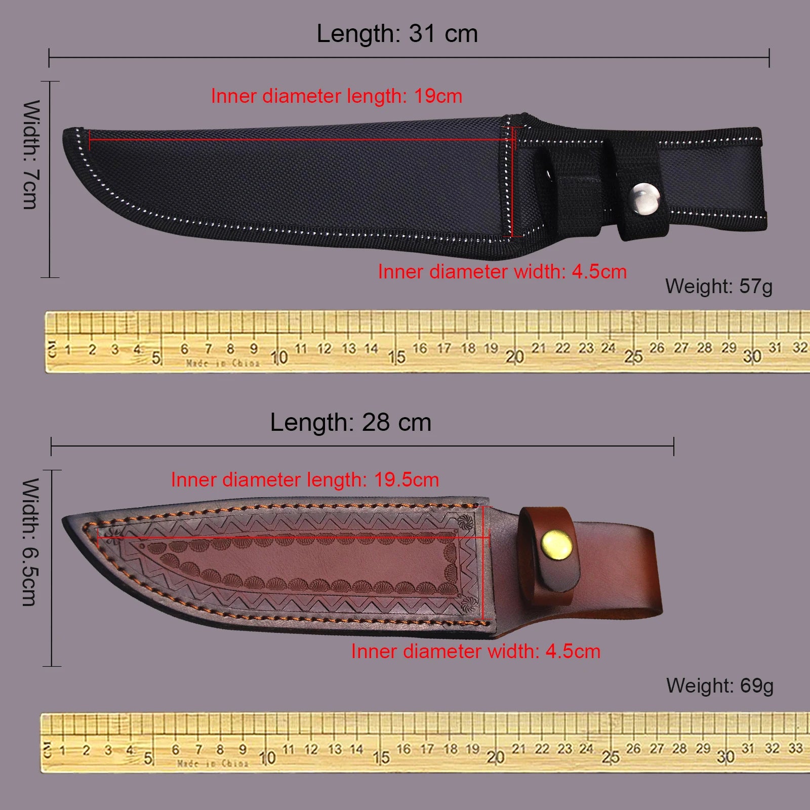 Outdoor Bıçak Kılıfı – Deri ve Naylon Av Bıçağı Kılıfı, Kamp ve Outdoor Alet Kılıfı