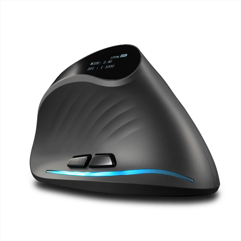 Lefon 2.4G Ergonomik Şarj Edilebilir Kablosuz Dikey Mouse - PC, Laptop ve MacOS Uyumlu (F35C/F35B/F35)