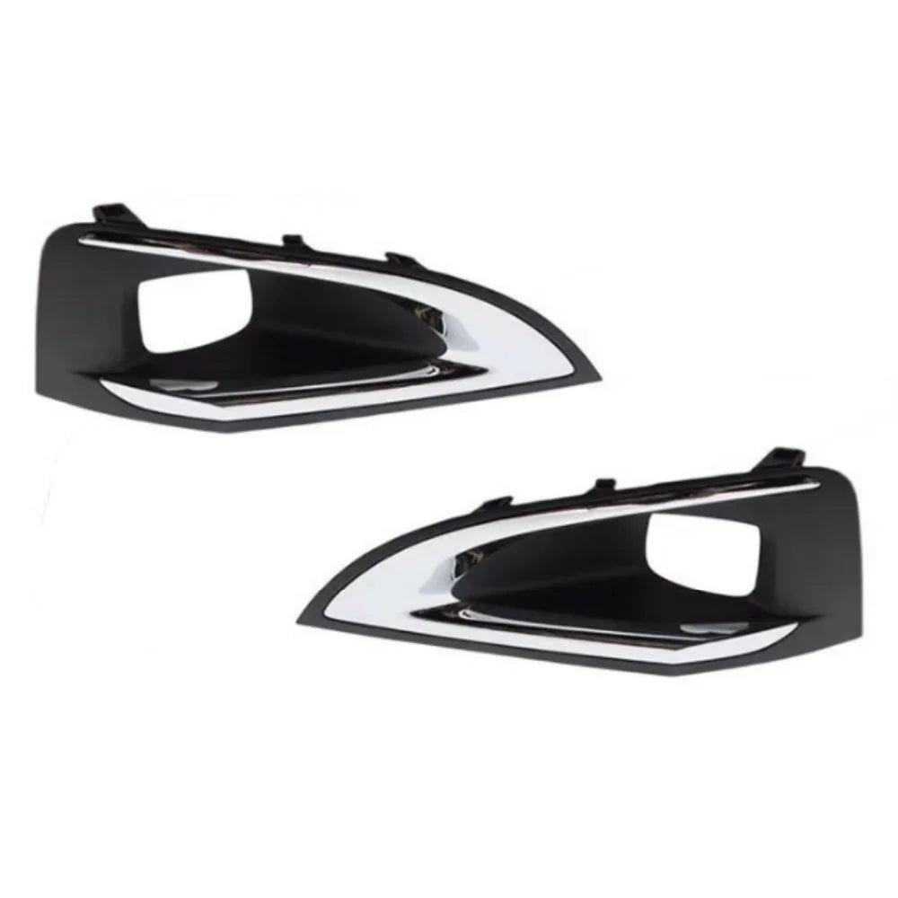For Peugeot 3008 4008 5008 GT version 2017-2020 car front bumper fog light grille OE: ASPG402-000201/ASPG402-000202