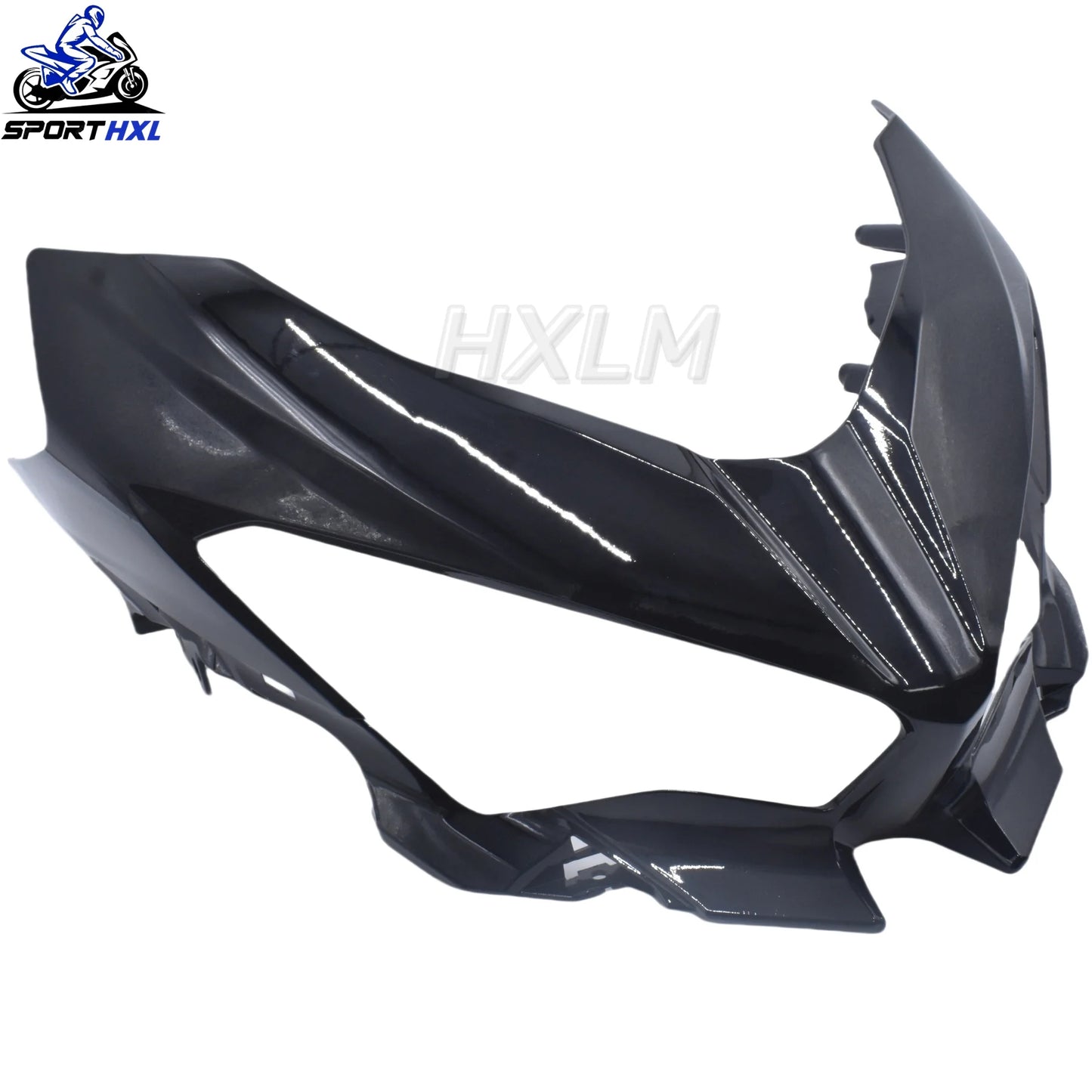 Front Head Upper Nose Fairing Headlight Deflector Plate Shroud Cover Cowling For Ninja400 NINJA250 2018 2019 2020 2021 2022 2023