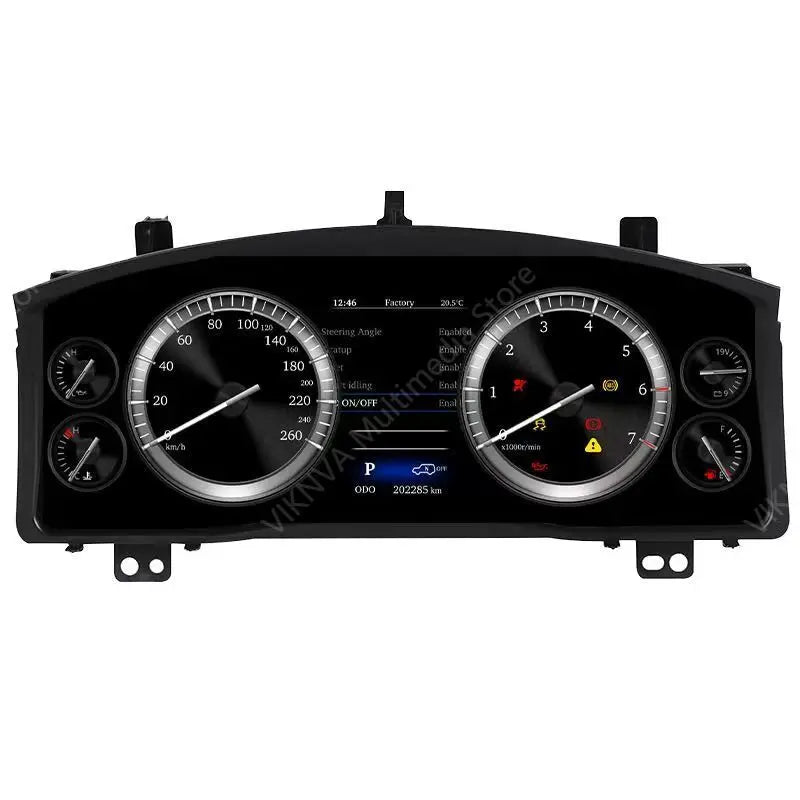 Digital Cluster for Lexus LX570 2007-2015 Car LCD Dashboard Display Speedometer Virtual Panel Digital Cluster Instrument