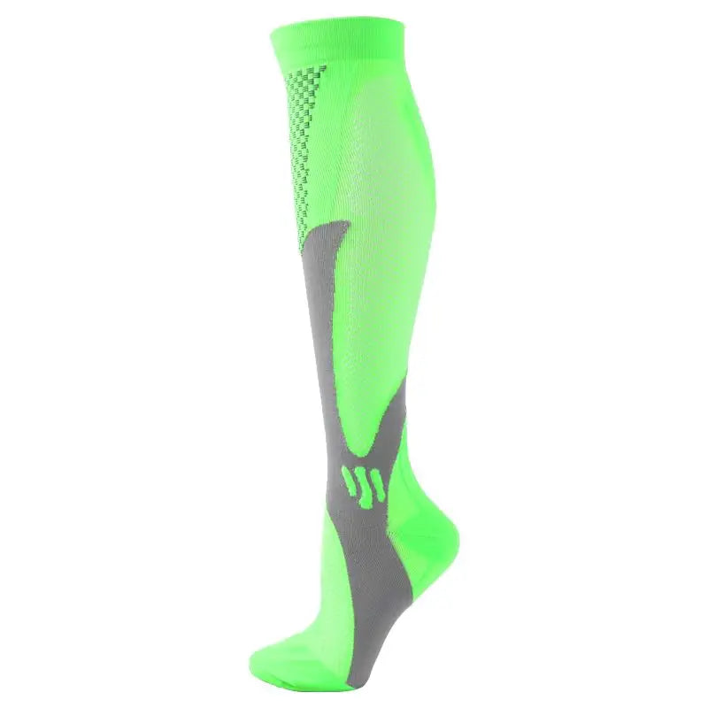 12 Colors Compression Socks For Football Anti Fatigue Pain Relief Men Women 20-30 Mmhg Running Socks Fit For Sport Socks