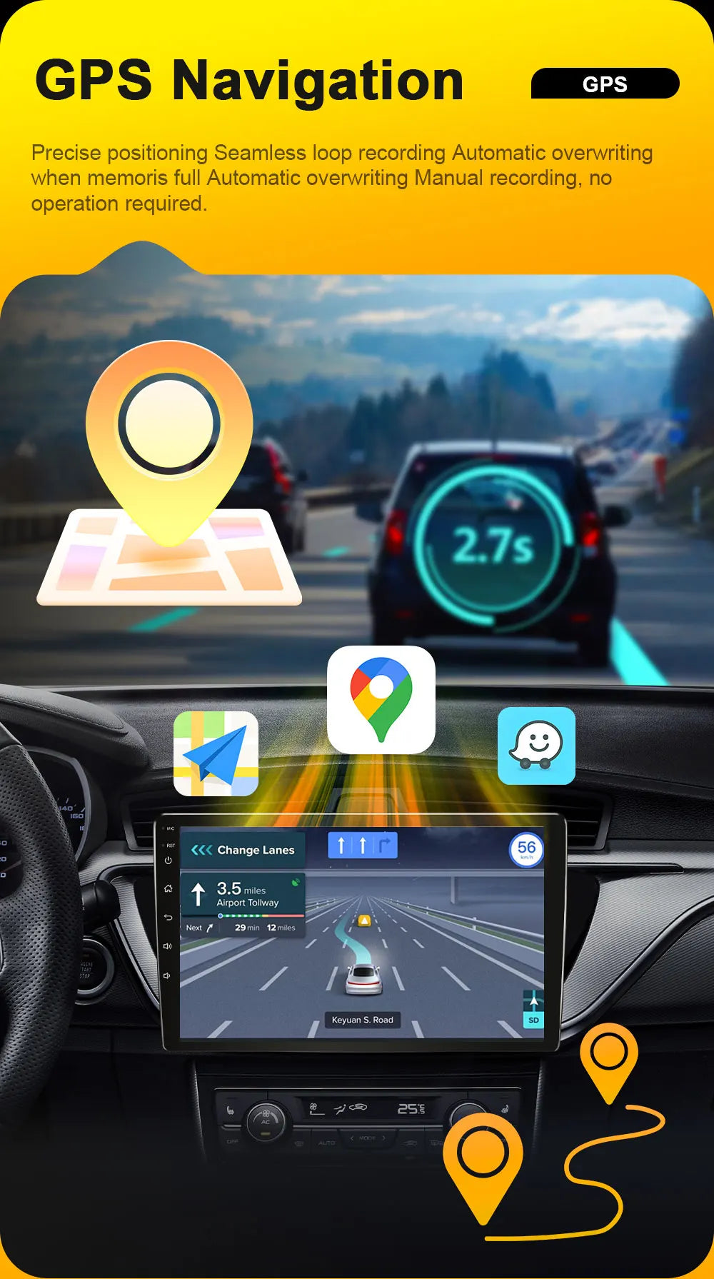 For KIA PICANTO Morning 2 2011 2012 - 2015 2016 Android 16 Car Radio Multimedia Video WIFI Player GPS Wireless Auto RSD DSP