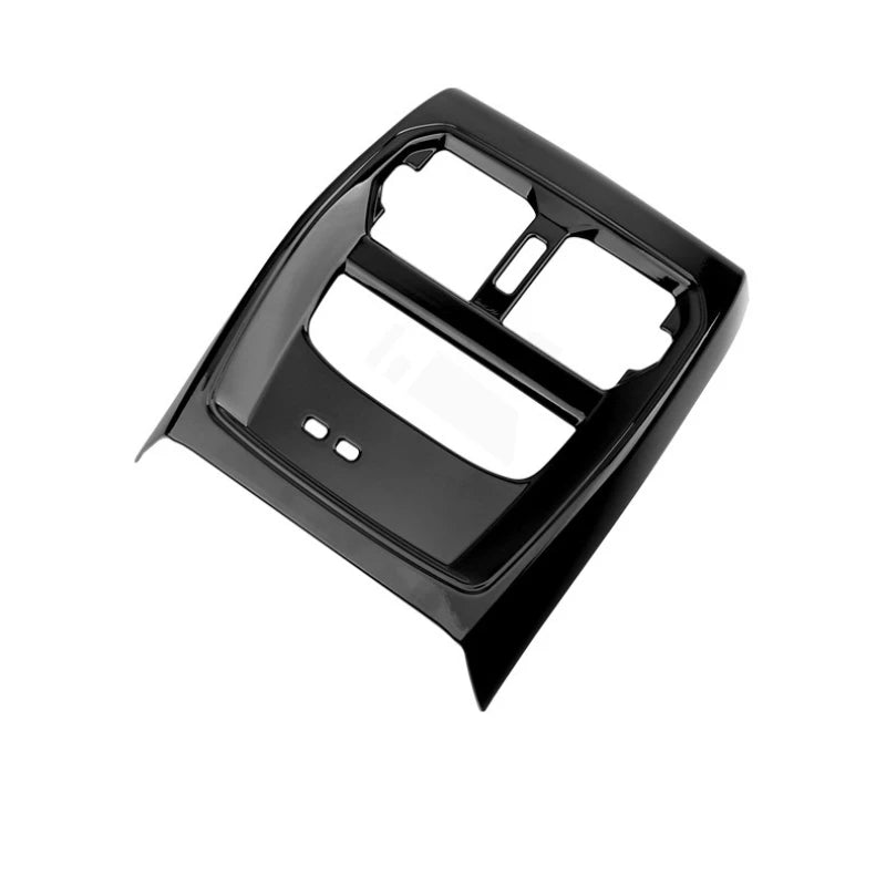 For BMW 3 Series I3 G20 2020-2024 Carbon Fiber Car Rear Air Vent Cover Frame Anti-Kick Panel Trim Interior Car Accessories