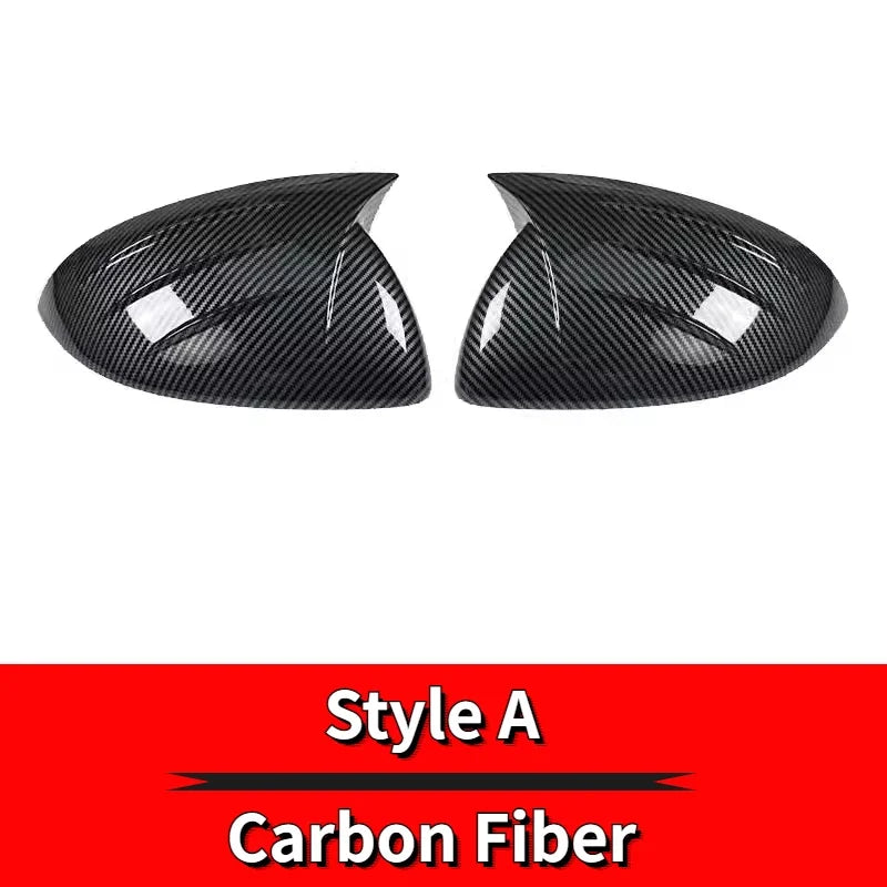 For Mercedes Benz E Class W214 S214 2024-2025 ABS Carbon Fiber Car Rearview Mirror Cover Reverse Mirror Housing Car Accessories