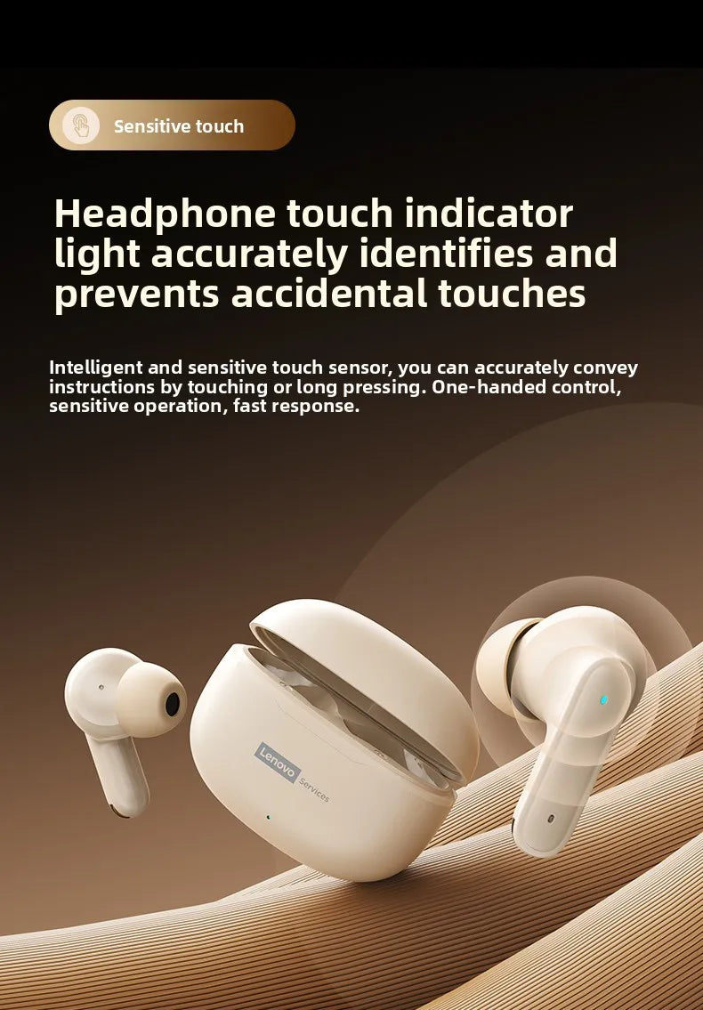 Lenovo LE229 TWS Bluetooth Kulaklık – Gerçek Kablosuz, Mikrofon, Hi-Fi Ses, Su Geçirmez