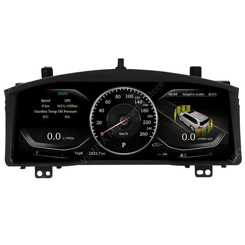 Digital Cluster for Lexus LX570 2007-2015 Car LCD Dashboard Display Speedometer Virtual Panel Digital Cluster Instrument