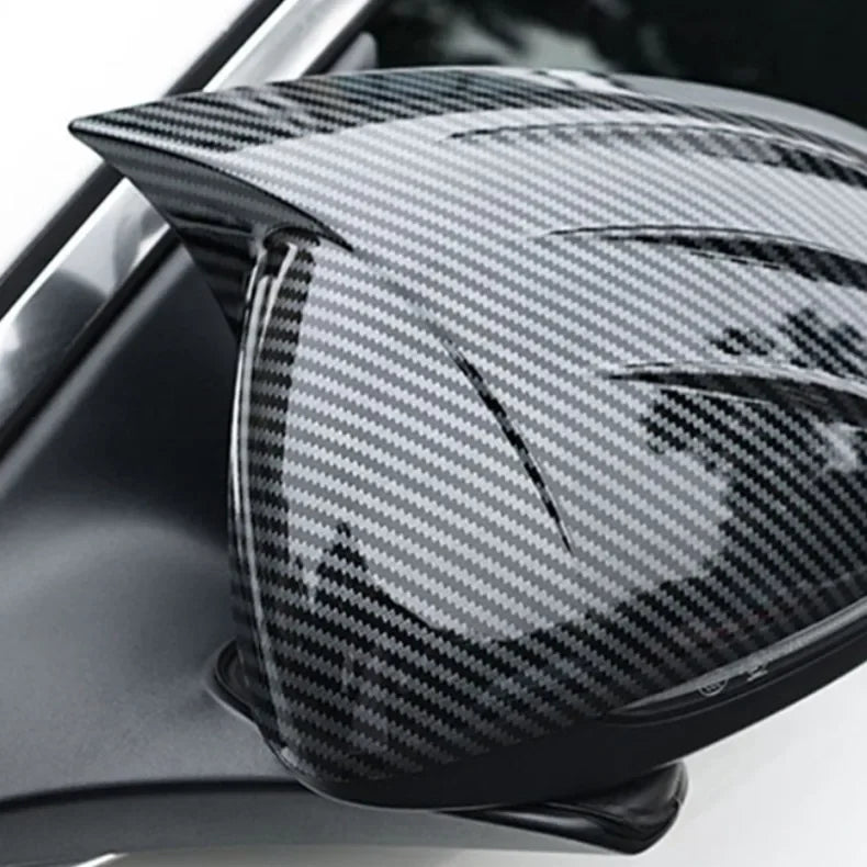 For Mercedes Benz E Class W214 S214 2024-2025 ABS Carbon Fiber Car Rearview Mirror Cover Reverse Mirror Housing Car Accessories