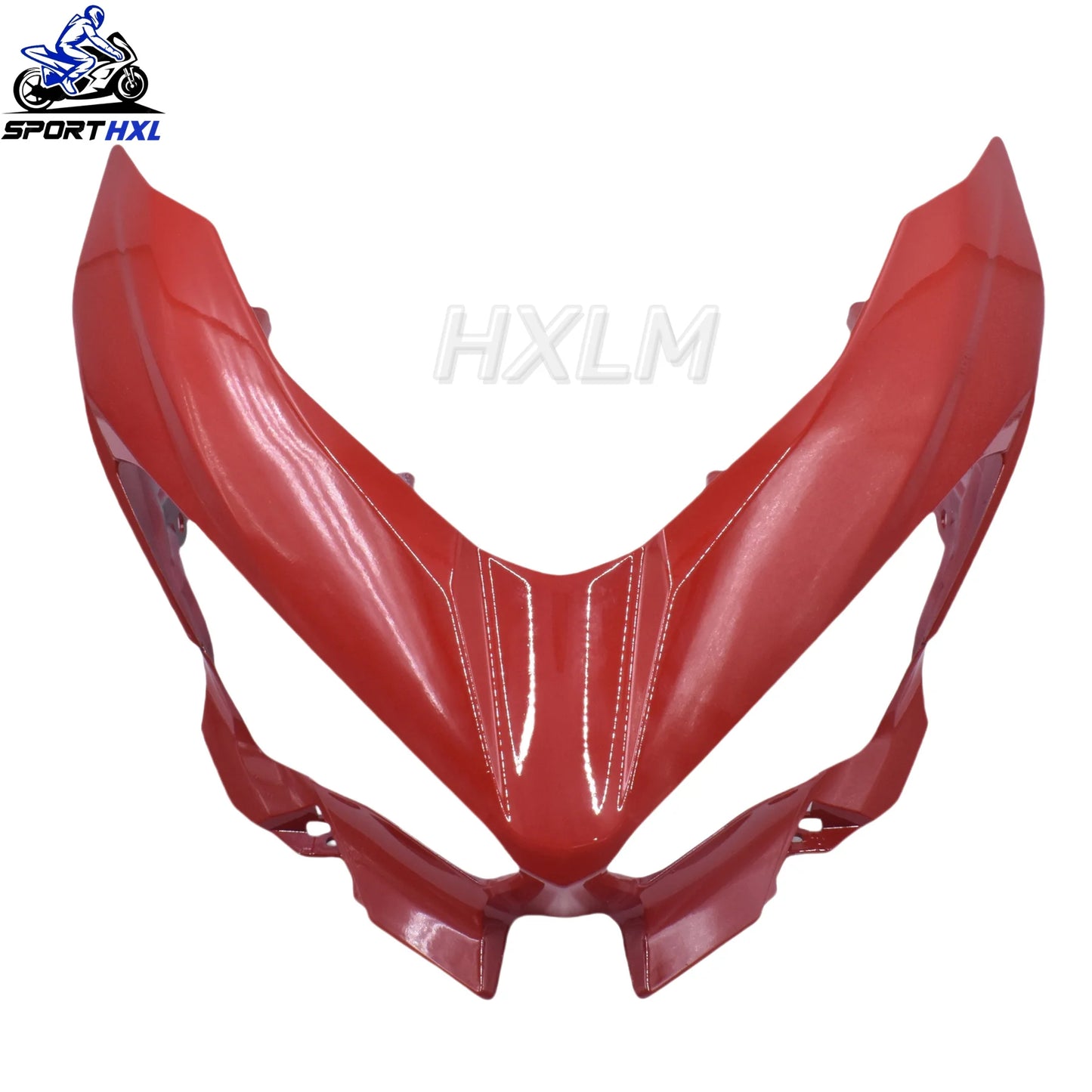 Front Head Upper Nose Fairing Headlight Deflector Plate Shroud Cover Cowling For Ninja400 NINJA250 2018 2019 2020 2021 2022 2023